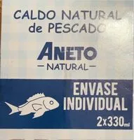 Mängden socker i Caldo natural de pescado 330mlx2