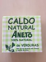 Mängden socker i Caldo de verdura 100% natural envase 500 ml