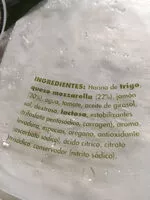 Mängden socker i Pizza jamon y queso tarradella