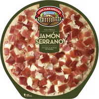 Mängden socker i Pizza de jamón serrano