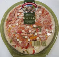 Mängden socker i Pizza de pollo