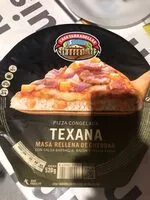 Mängden socker i Pizza texana rellena de cheddar