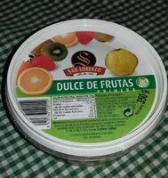 Mängden socker i Dulce de frutas