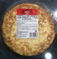 Mängden socker i Tortilla De Patata Con Cebolla 700G