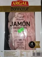 Mängden socker i Jamón cocido extra
