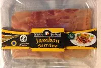 Mängden socker i Jambon serrano