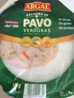 Mängden socker i Pechuga de pavo con verduras