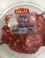 Mängden socker i Argal Chorizo Iberico Sliced