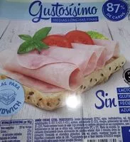 Mängden socker i Jamón cocido gustosisimo