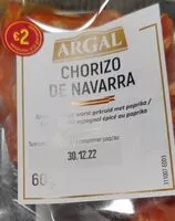 Mängden socker i Chorizo de navarra