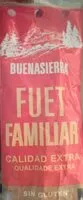 Mängden socker i Fuet familiar Buenasierra