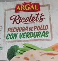 Mängden socker i Pechuga de pollo con verduras