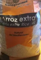 Mängden socker i Arroz extra