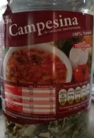 Mängden socker i Sopa campesina