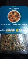 Mängden socker i Sopa Juliana de Mar