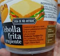 Mängden socker i Cebolla frita crujiente