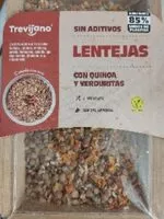 Mängden socker i Lentejas con quinoa y verduritas