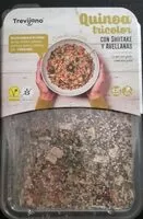 Mängden socker i Quinoa tricolor con shitake y avellanas