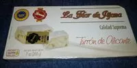 Mängden socker i Turrón de Alicante
