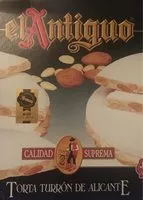 Mängden socker i Torta turron de alicante