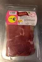 Mängden socker i Jambon serrano