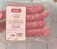 Mängden socker i Botifarra fresca ajo y pereji