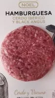 Mängden socker i Hamburguesa cerdo ibérico y black angus
