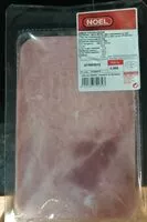 Mängden socker i noel jamón cocido extra