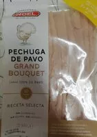 Mängden socker i Pechuga de pavo