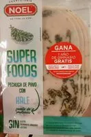 Mängden socker i Pechuga de pavo con kale