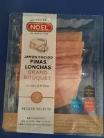Mängden socker i Jamon cocido finas lonchas grand bouquet