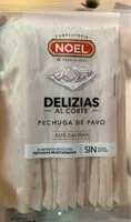 Mängden socker i Pechuga de pavo al corte