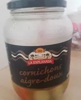 Mängden socker i Cornichons aigre doux