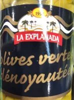 Mängden socker i Olives vertes dénoyautées
