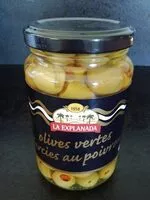 Mängden socker i Olives vertes farcies aux poivrons