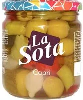 Mängden socker i Capri coctel de encurtidos