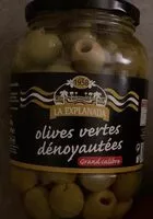 Mängden socker i Olives vertes denoyautées grand calibre