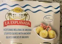 Mängden socker i Olives farcies d’anchois