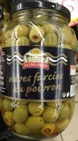 Mängden socker i Olives farcies au poivron