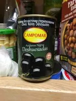 Mängden socker i Olives noires dénoyautées