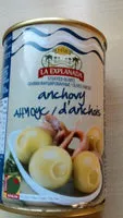 Aceituna Explanada Rellena De Anchoa 280 GR.