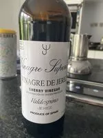 Mängden socker i Sherry vinegar