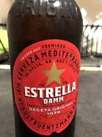 Socker och näringsämnen i Estrella damm