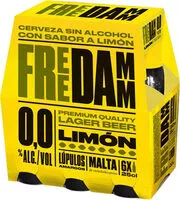 Mängden socker i Cerveza sin alcohol con sabor a limón