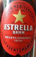 Mängden socker i Estrella damm