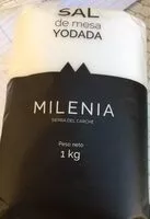 Mängden socker i Sal de mesa yodada