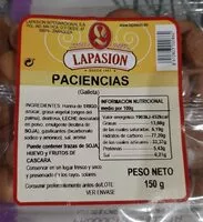 Mängden socker i Paciencias LAPASION