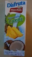 Mängden socker i Caribe fruta + leche