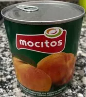 Mängden socker i Mitades de melocoton sin azucar