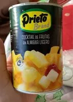 Mängden socker i Cocktail de frutas en almibar ligero